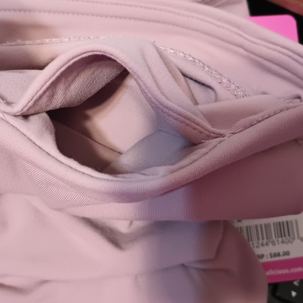 NWT~ Yogalicious' Dusty Rose Colored Ultra Soft Lightweight Leggings, Sz. Medium - Picture 2 of 5